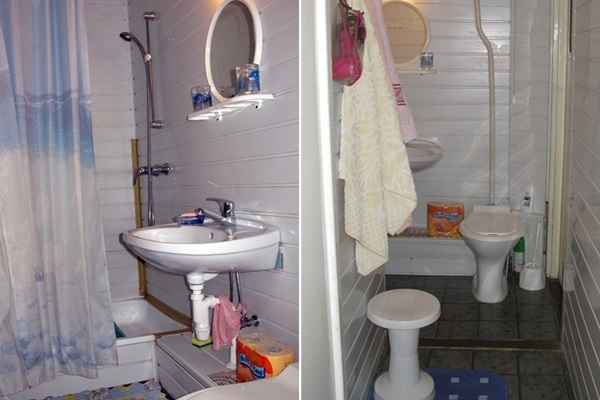 Garden Apartment bathroom