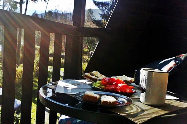 Apartament Ogrodowy z balkonem - balkon